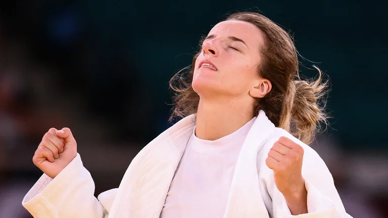 Distria Krasniqi teaches opponent for Zagreb final, facing Japanese
