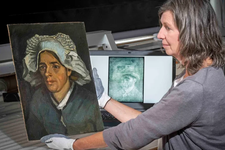 Van Goghs Selbstporter entdeckte: Es wurde hinter einem anderen Gemälde versteckt