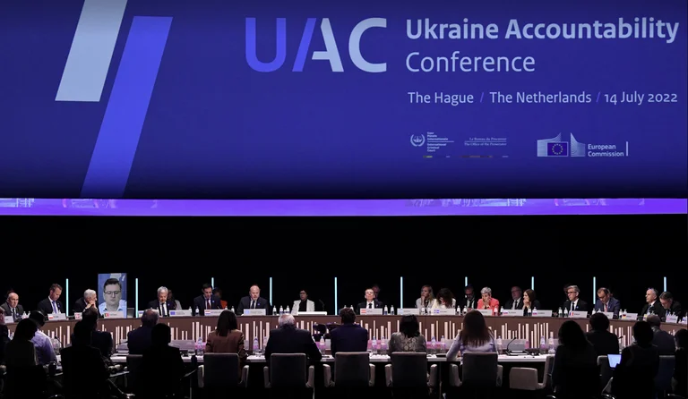 Lancement de la Conférence sur les crimes de guerre en Ukraine