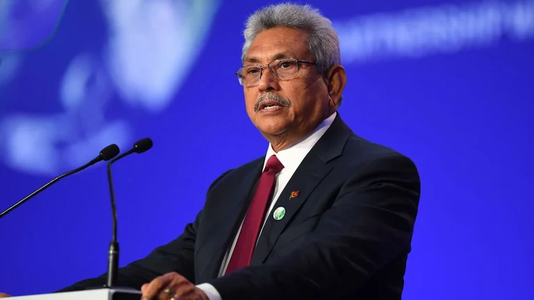 Präsident Sri Lanka verlässt das Land nach den Unruhen des Volkes