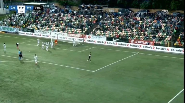 First part between Zalgiris and Balkans ends, that's the outcome of the match
