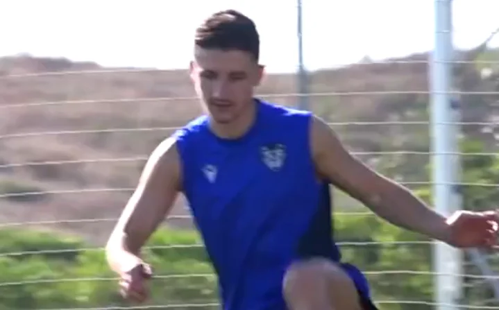 Levante presents Enice Whitehin in the form of training