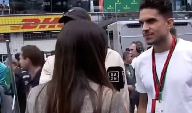 In great embarrassment. Former girlfriend interviews former Barcelona player, his epic reaction.