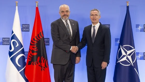 Rama en la sede de la OTAN el miércoles, reunión con Stoltenberg