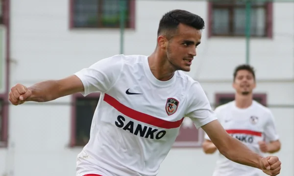 Valmir Veliu marque le premier but avec Gaziantep fanele