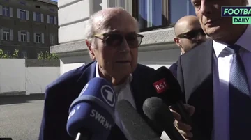 Ehemaliger FIFA-Präsident Sepp Bable nach der Literatur: Ich bin sauber!