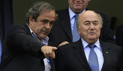 Dies ist die Entscheidung für den ehemaligen FIFA-Präsidenten Sepp Bable und ehemaligen U-Chef EFA, Michel Platini wegen Korruption