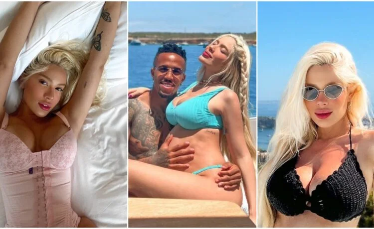 Even though Militao was with his girlfriend, they were expecting a baby together