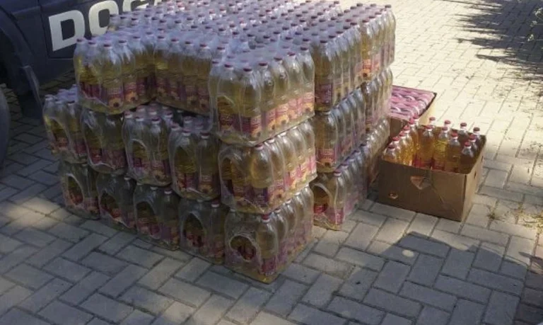 615 Liter Öl aus Serbien