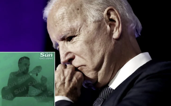 Biden's son filmes himself smoking drugs...