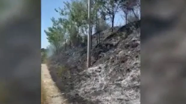Three fires are caused by unwary farmers at Elbasan