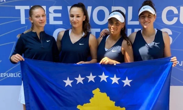 Kosovo tennis players launch win at World Women's Championship