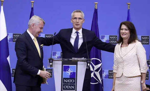 Protocols signed for accession of Sweden, Finland to NATO