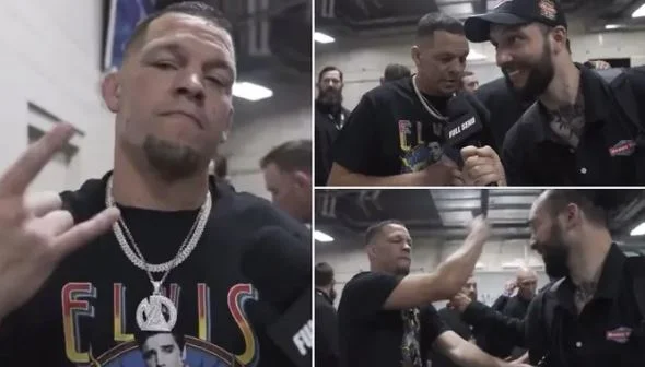 Un journaliste de l'UFC a été interpellé lors d'une interview en direct