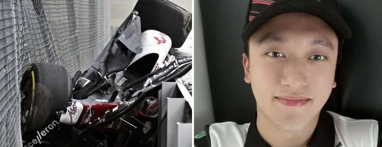 Después de ese incidente en la Fórmula 1, Jou Guanyu calma a los fans: Estoy bien, salí hoy.