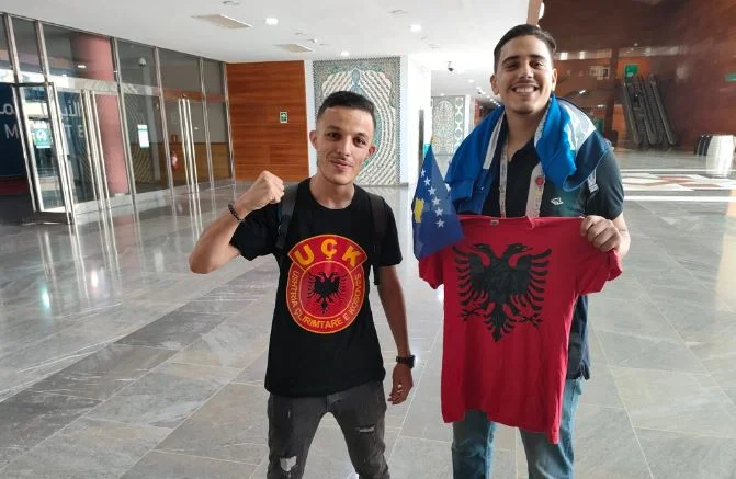 Algeria with KLA fantel travelled 400km to support Kosovo, Albania