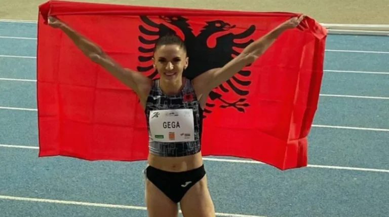 Louise Gega after winning the gold medal at the Mediterranean Games: Believe me, it wasn't easy.
