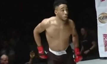 Er tanzte vor seinen Augen im Ring UFC bricht den Kiefer seines Gegners