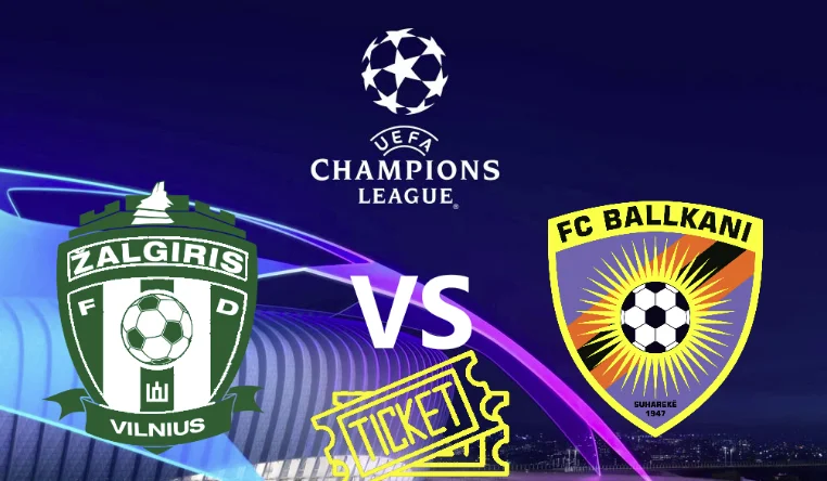 Billets pour le jeu: Balkan FK Zalgiris, ce sont des prix