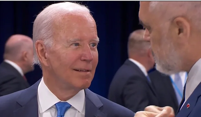 Rama meets with Biden: Video where he says something and the American president laughs