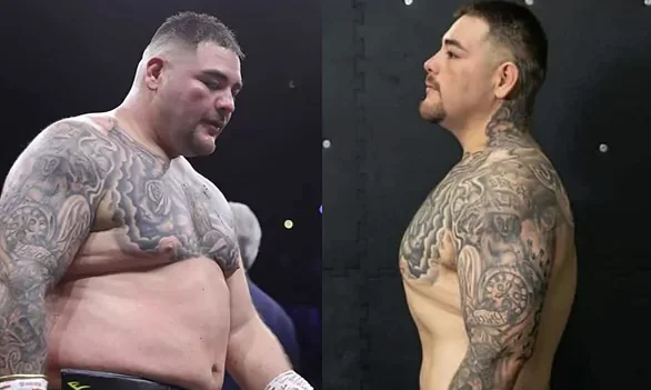Du erinnerst dich an Ruiz mit dem großen Bauch, der Joshua besiegte, seinen Wandel der Wunder der Welt.
