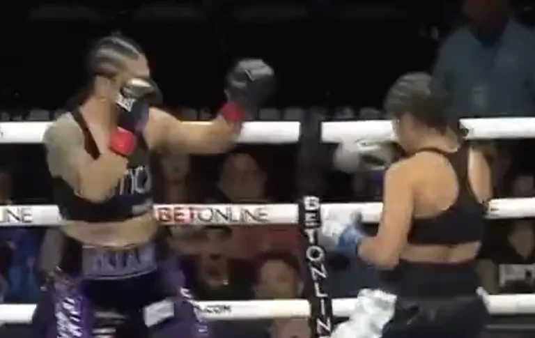 It felt great fear. The boxer gives up the mechin. I want to get out alive.