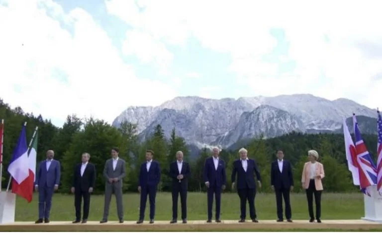 The G7 summit in Germany, Johnson: No negotiations with Russia