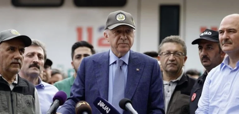 Erdogan propose la peine de mort pour ceux qui allument des incendies