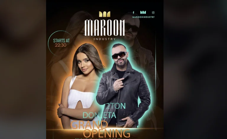 White Friday: Maroon Industry opens tonight, don't leave the night.