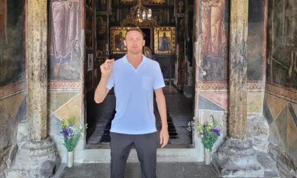 Matic in Kosovo, visite Decani, Monastero di Gracanica