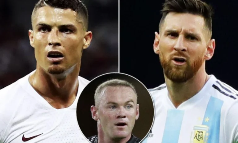 “In my eyes, greatest ever” Rooney chooses Mess before Ronaldo