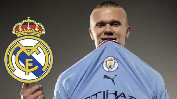 What's going on: She signed with Man City Real Madrid last week looking for Haaland