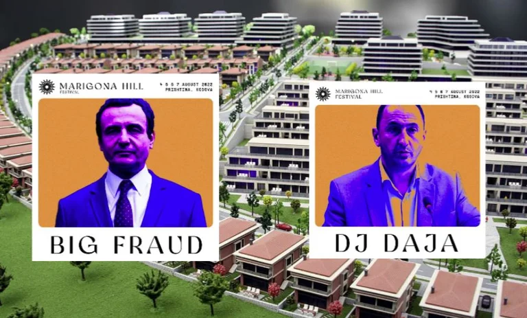 PSD ridiculise le gouvernement: Le festival” organisation dans le quartier luxueux où vit Libran Aliu