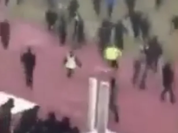 It turns out video by beating the judge, he's bleeding in the brain and he's dead.