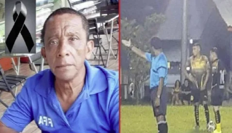 Terribile: Immagini quando i fan e i giocatori hanno attaccato il giudice a morte