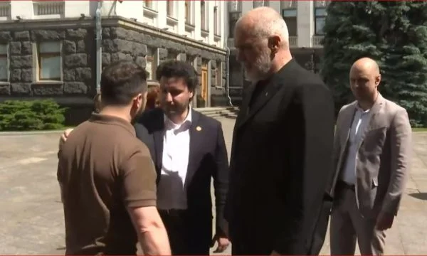 Abazovic Rama rencontre Zelensky à Kiev