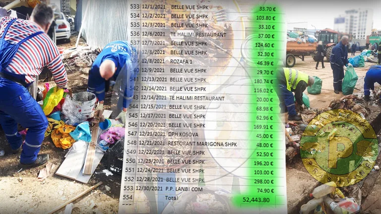 Workers in the middle of shit: Company chiefs “Cleaning” placed 50 thousand euros in chickens, fish and beer in restaurants for one year