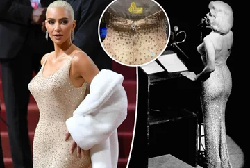 Kim Kardashian hurt Marilyn Monroe's dress? New photos anger the network