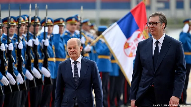 Deutsche Presse analysiert Kanzler Scholz's Balkan Reise