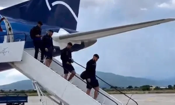 Kosovo National atteint Volos, Grèce