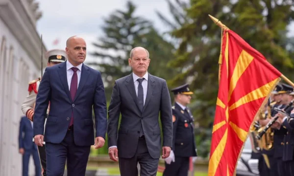Scholz from Skopje: Germany is serious for Western Balkans' EU integration