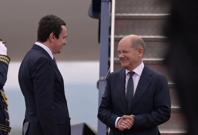 Kurti writes about Scholz's historic visit: Vielen Dank