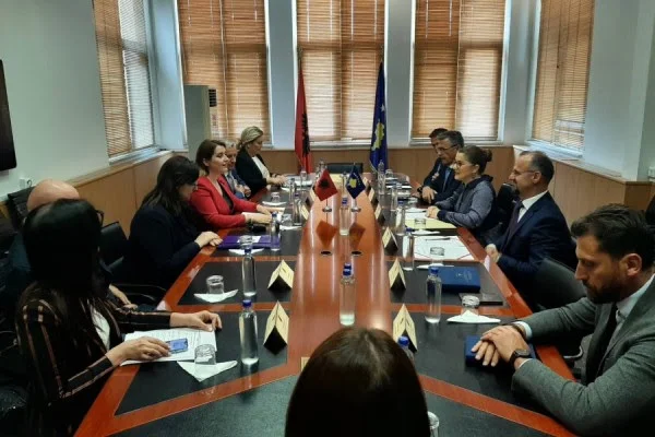 Albanian minister came to see Rifat Latifi, but left to visit her at the hospital
