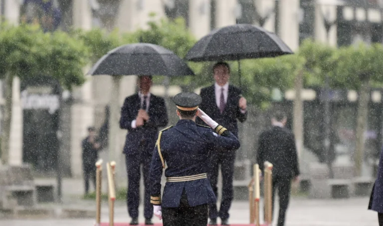 How can we read Chancellor Scholz's messages in Kosovo at three short points?