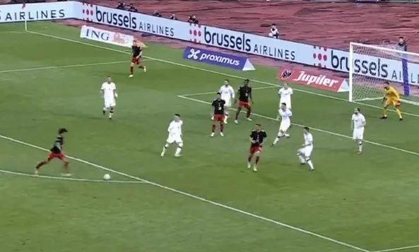 Woh, ce que nous avons vu aux yeux d'un Witsel avec des buts imaginaires vers la Pologne