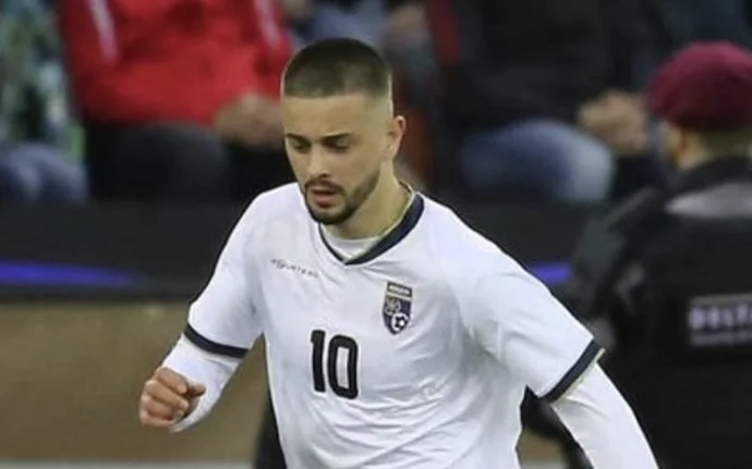 Edon Zegrov gets hurt in training in doubt of North Ireland match