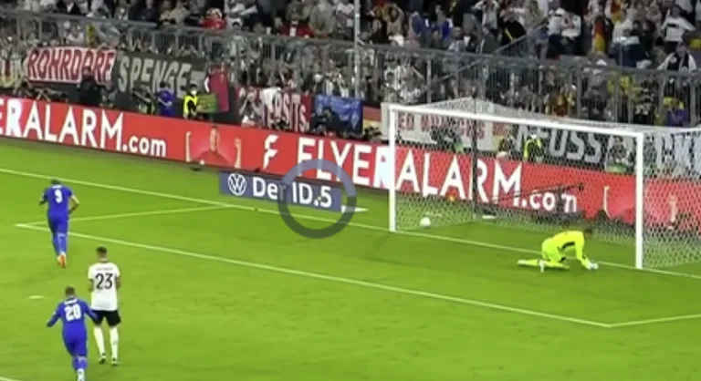 L'Inghilterra alla fine spara e chiude la partita contro la Germania