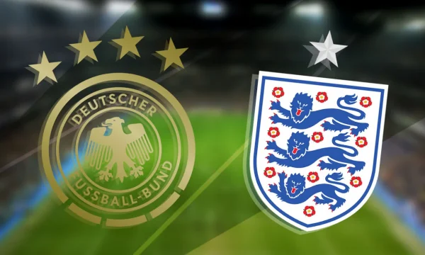 Official formations: Germany ) England