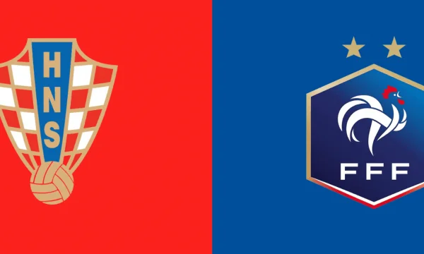Official formations published: Croatia ) France