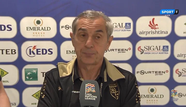 Entraîneur Kosovo : Les joueurs sont désespérés, nous devons oublier ce match.